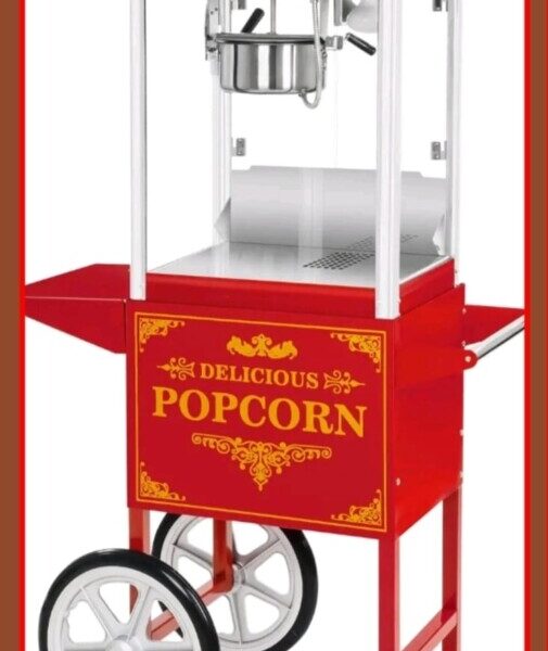 Popcornmaschine mieten: Ein Highlight für jedes Event: Genießen Sie frisches Popcorn und eine unterhaltsame Atmosphäre für Ihre Gäste.